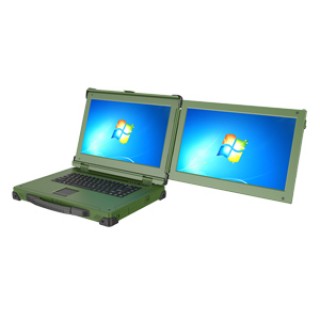 FT-650W2R15.6"双屏国产加固笔记本